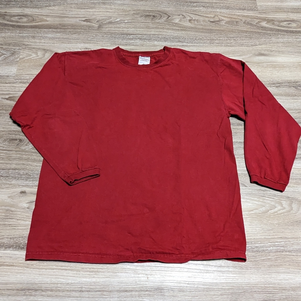 Vintage 90s long sleeve basic shirt L
